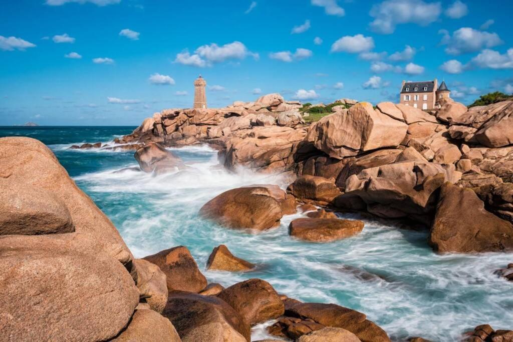 Le Penty Du Peulven Villa Plestin les Greves Bagian luar foto